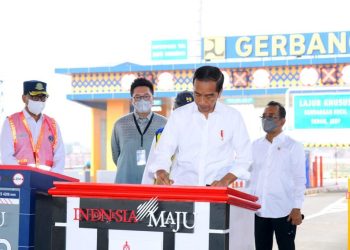 Tol Serbaraja Seksi 1A BSD City Diresmikan Presiden Jokowi