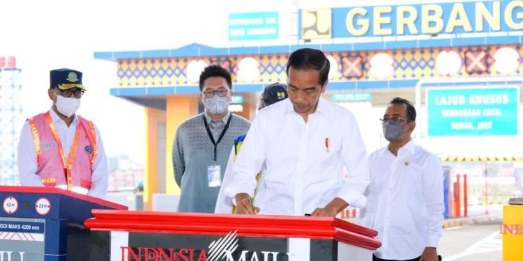 Tol Serbaraja Seksi 1A BSD City Diresmikan Presiden Jokowi